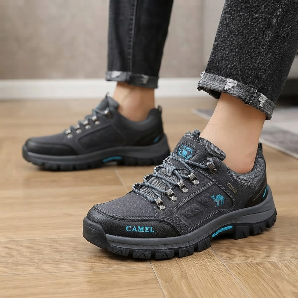 Velravia – Round-Toe Boots with Anti-Slip Grip Sole