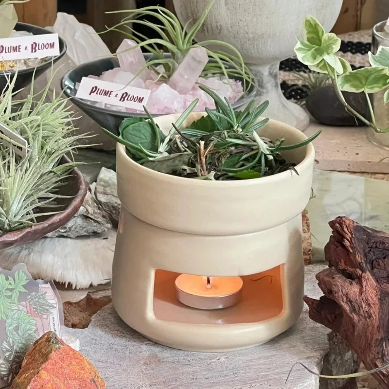 DualAroma - Ceramic Diffuser With Dual Compartments