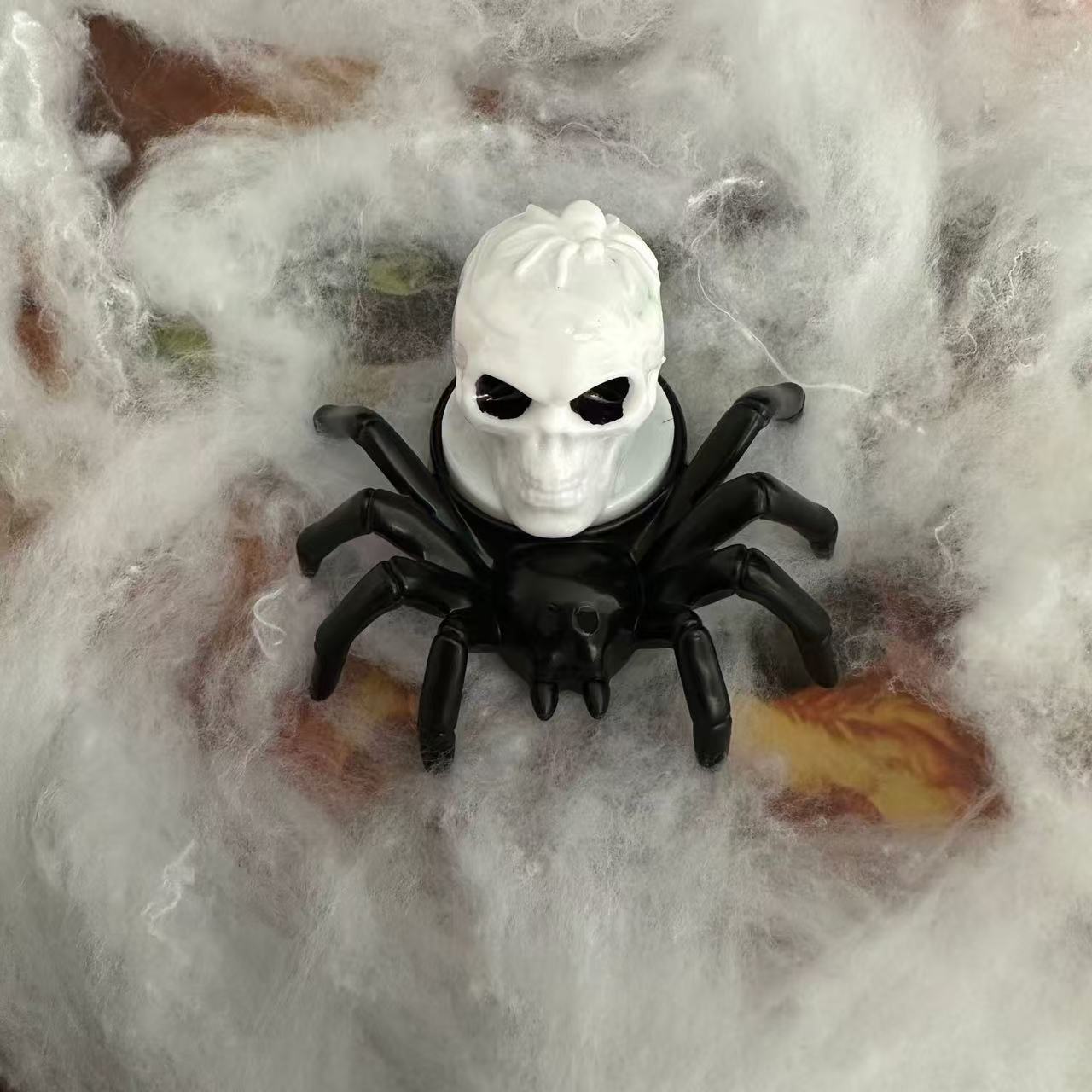 Halloween Spider Candle Holders with Creepy Designs