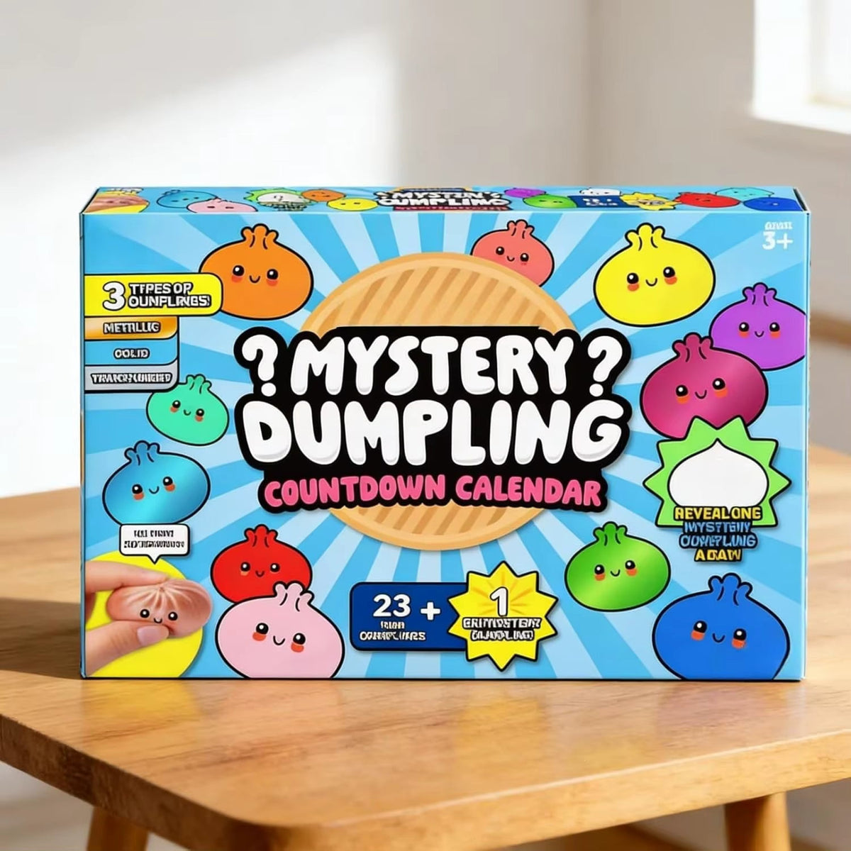 Squishora – Advent Calendar with 24 Slow-Rising Squishy Toys