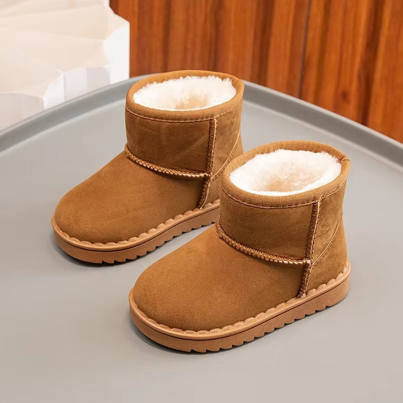 BabyStep - Pantofi pentru bebeluși cu vârf rotund și design slip-on