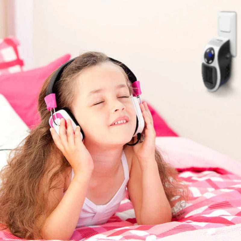 ThermoEase – Kompaktní přenosné topení v bílé barvě s dálkovým ovládáním a nastavitelnou teplotou