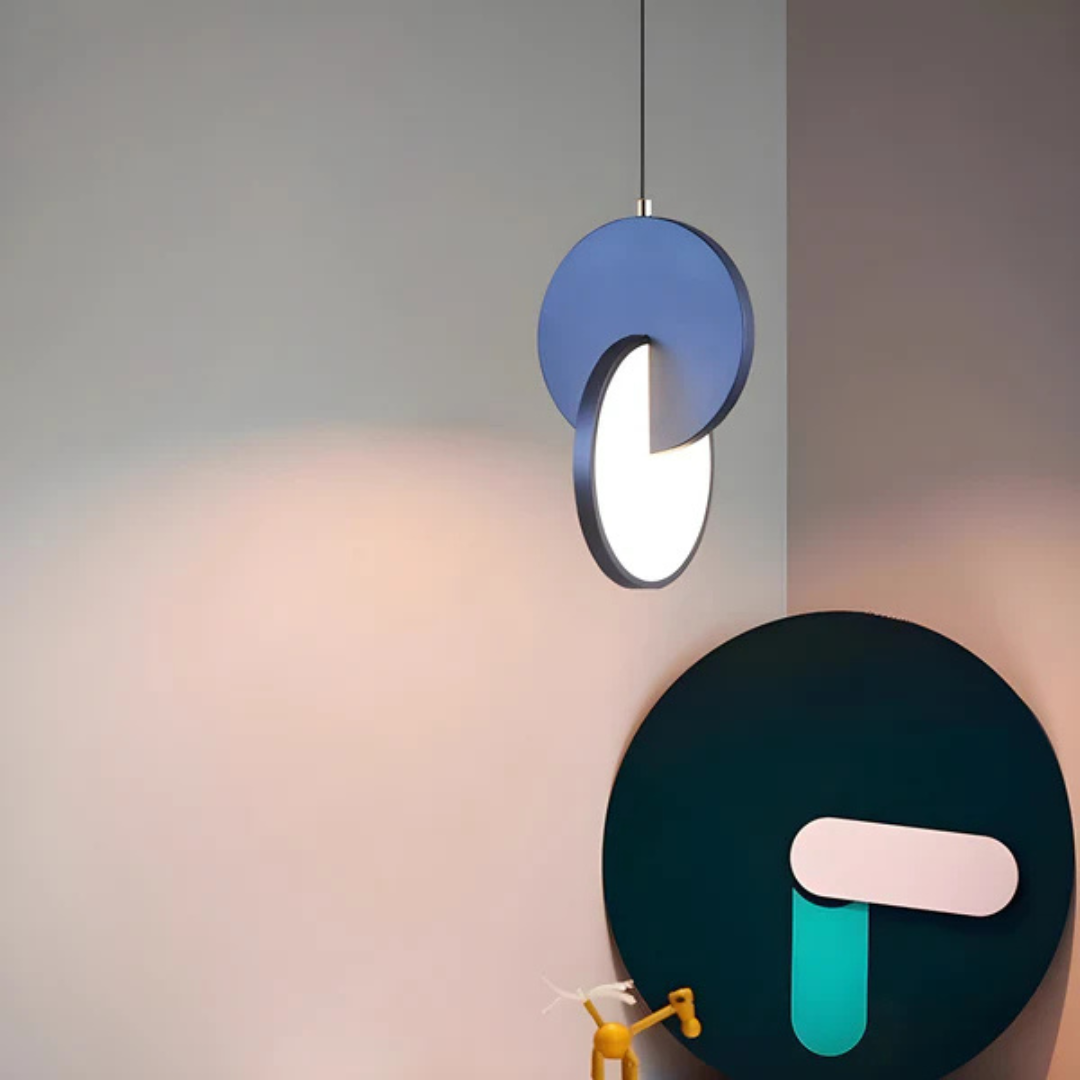 LumiDisc – Suspension en Aluminium avec LED Intégrée