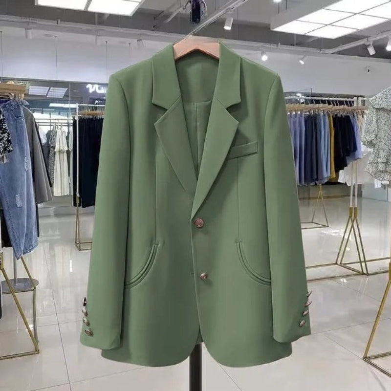Gloria - Blazer s dlouhými rukávy, zapínáním na knoflíky a několika kapsami