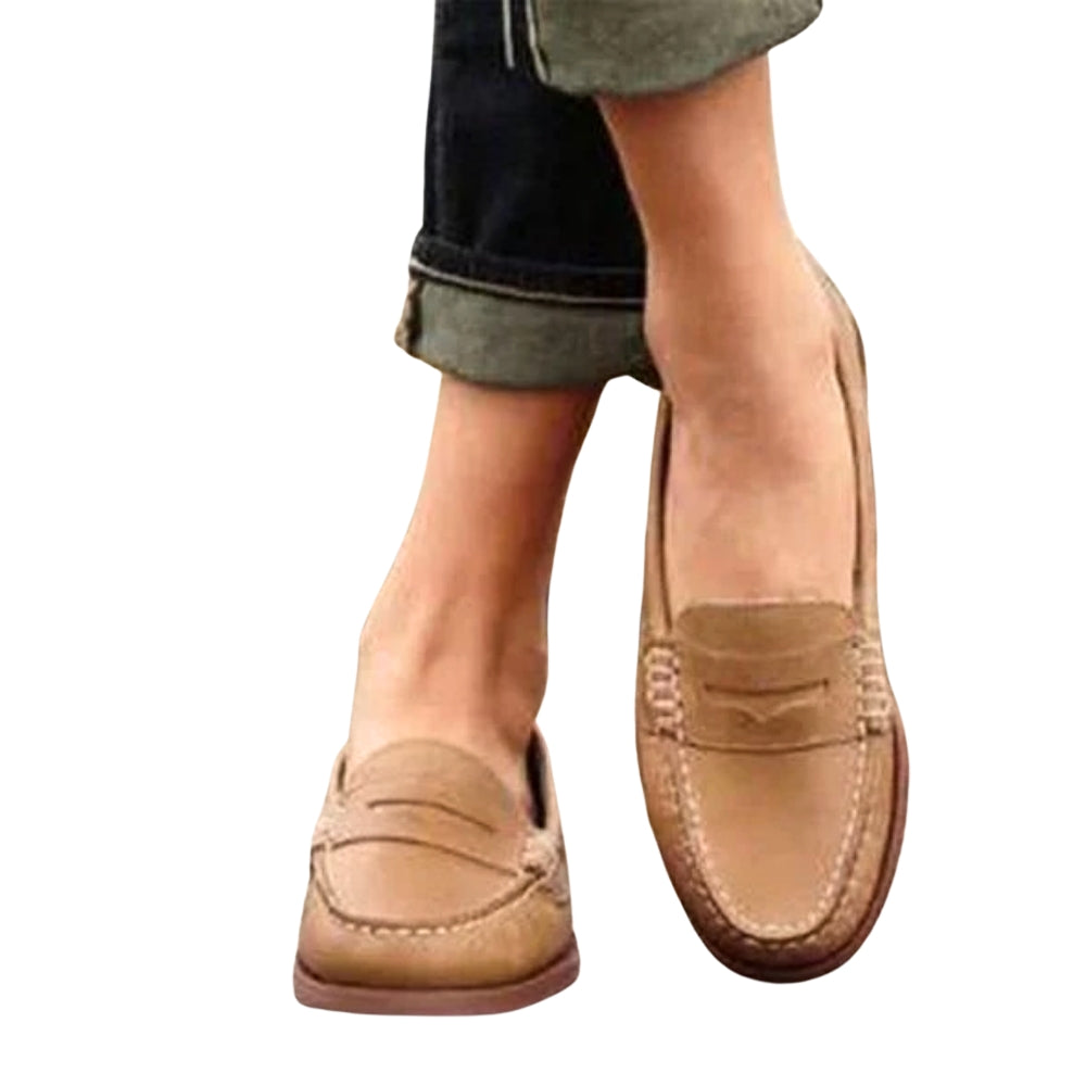 Savannah - Mocassins modernes à bout rond et design slip-on