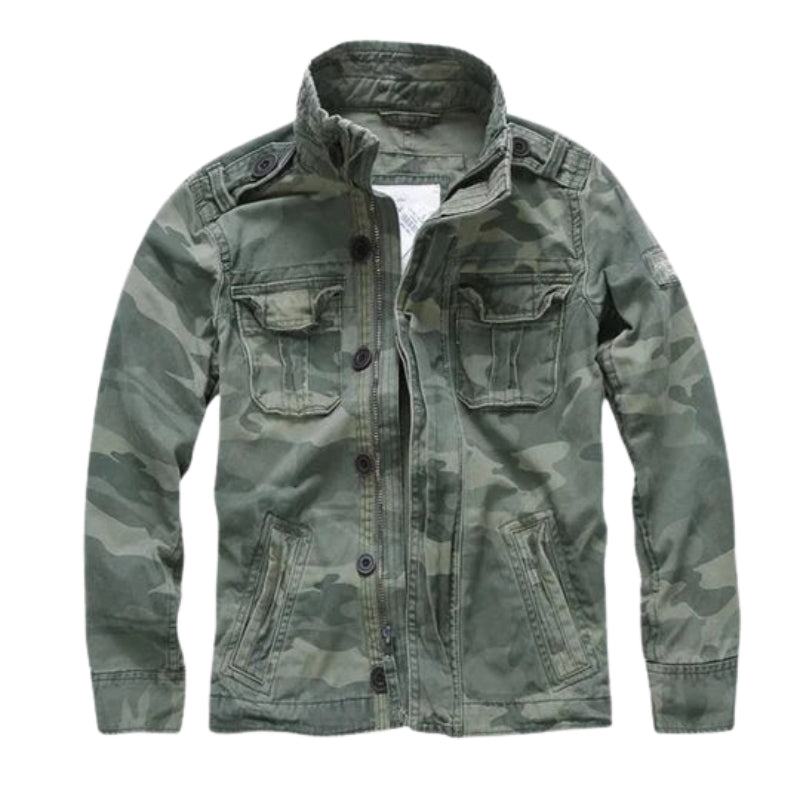 Christian – Giacca con Zip e Maniche Lunghe con Tasche Multiple