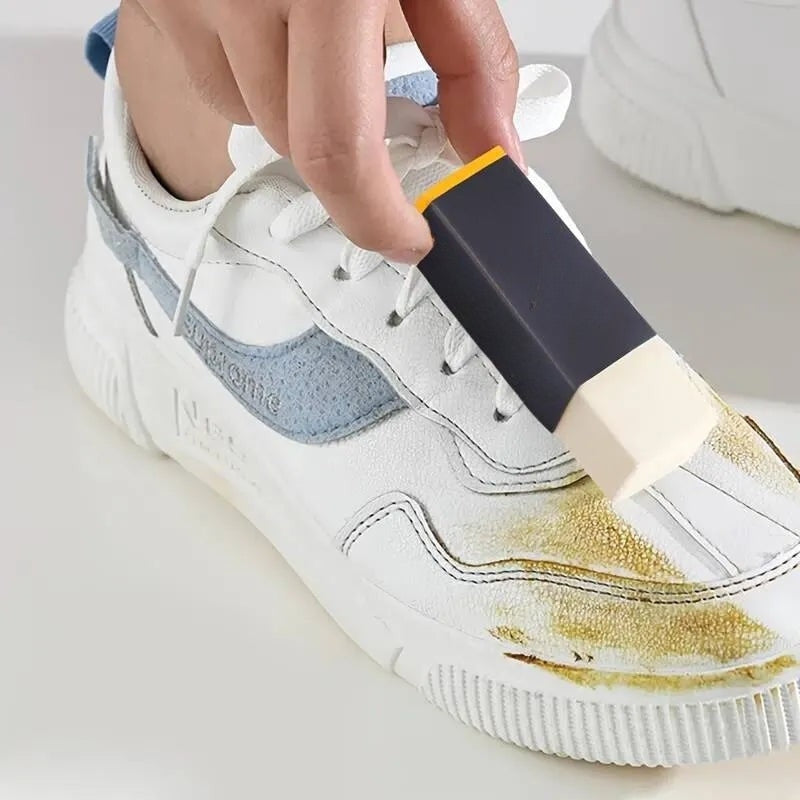 PocketShine – Gomma Portatile per Pulizia Scarpe in Camoscio e Sneakers Bianche