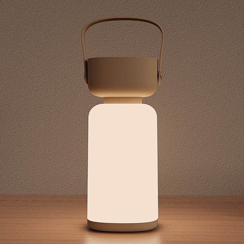 GlowPort – Lampada da tavolo LED portatile impermeabile con design cilindrico