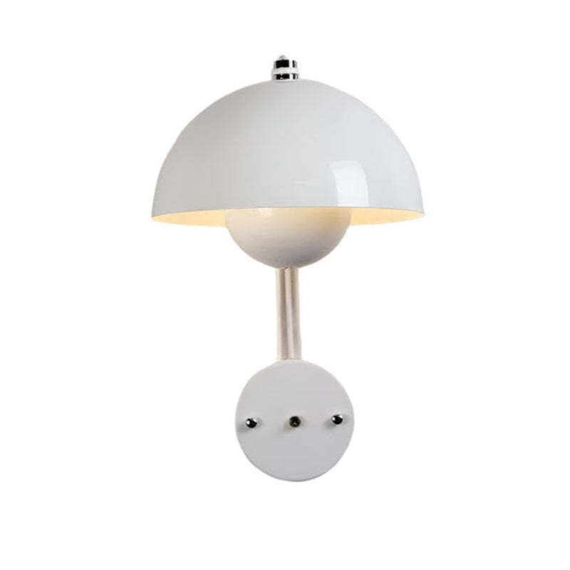 LumeDome - Applique murale LED au design compact avec éclairage d'ambiance