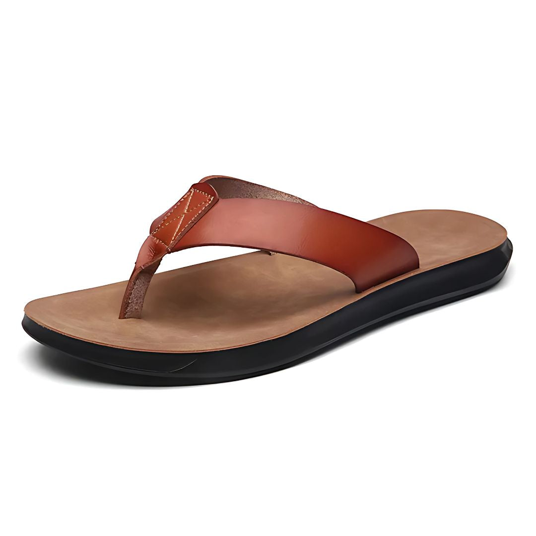 Malia - Casual slip-on sandals with padded footbed and classic strap