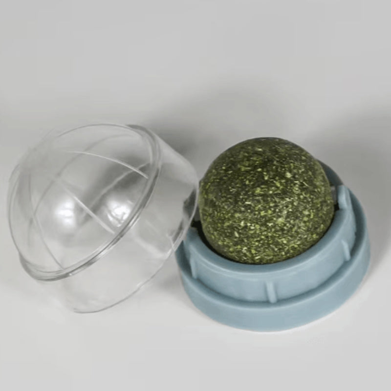 PawSphere – Cat Toy with Wall Mount and Movable Ball Design