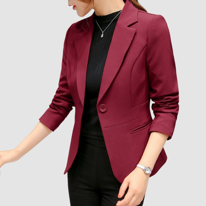 Halen - Blazer s dlhými rukávmi, viacerými vreckami a úzkym strihom