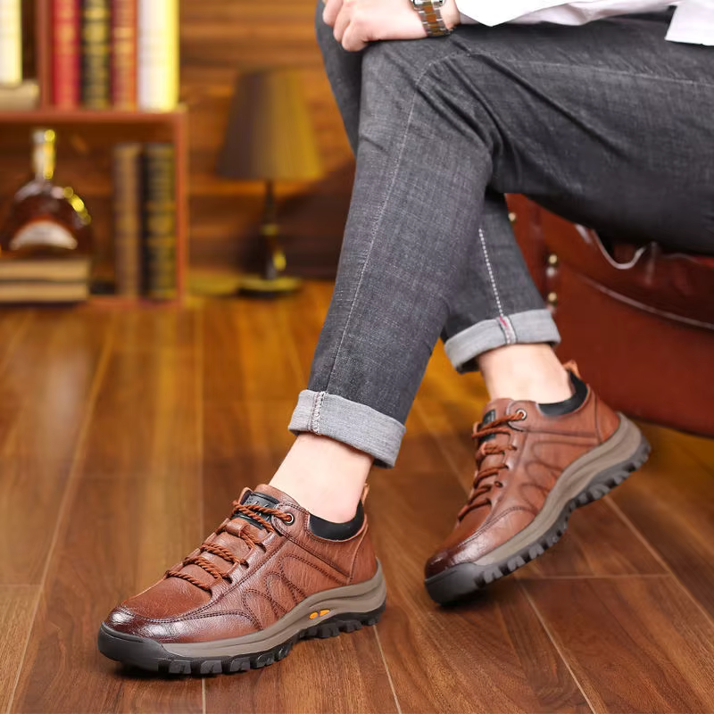Drevix - Bottes à bout rond avec design sans lacets