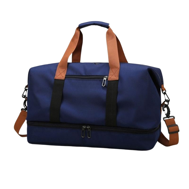 TravelMate – Grand Sac de Sport et de Voyage avec Poches à Fermeture Éclair