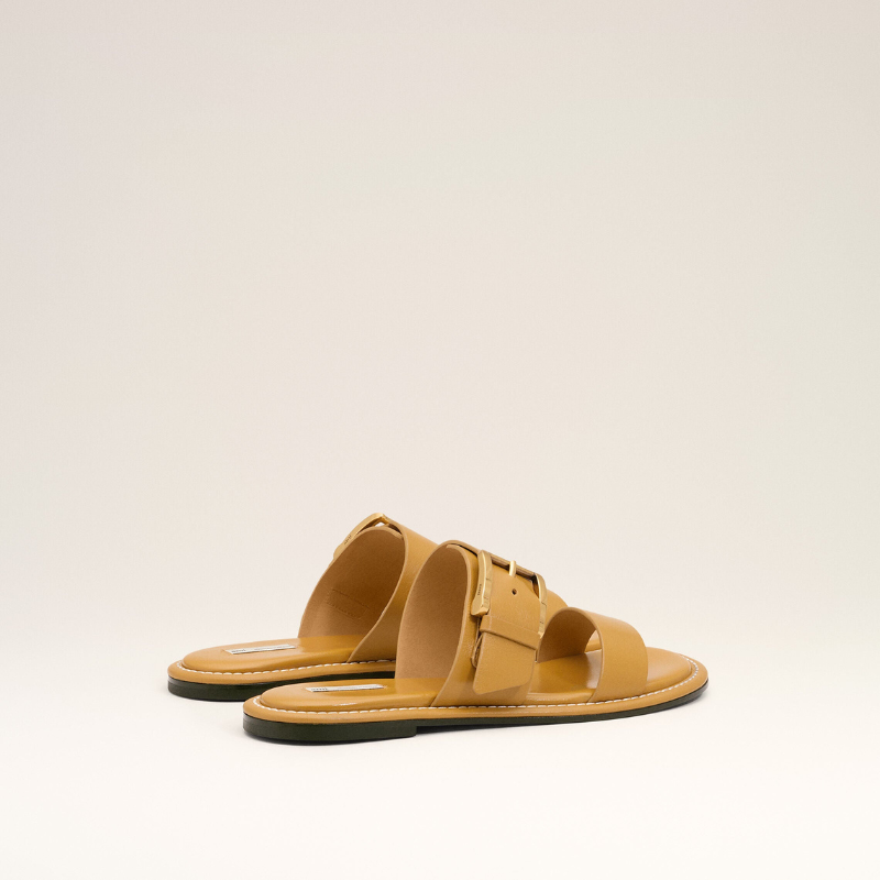 Women’s Buckle Strap Flat Sandals