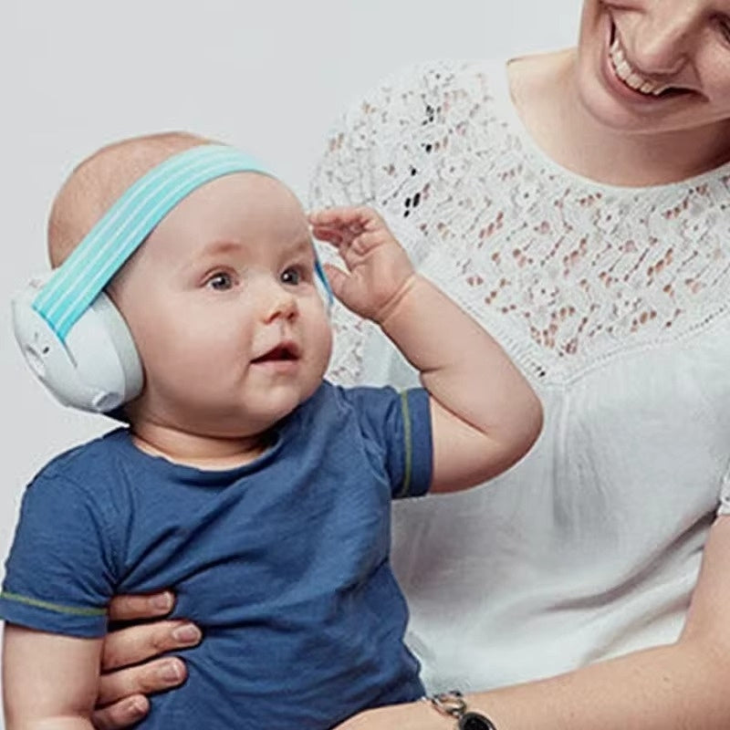 MuteHead - Bentiță antiderapantă cu reducere a zgomotului și design reglabil pentru copii