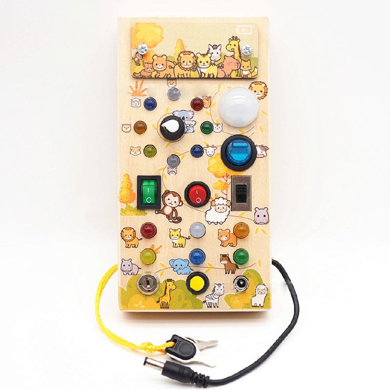 SwitchBright - Tableau de jeu Montessori interactif à LED pour maternelles