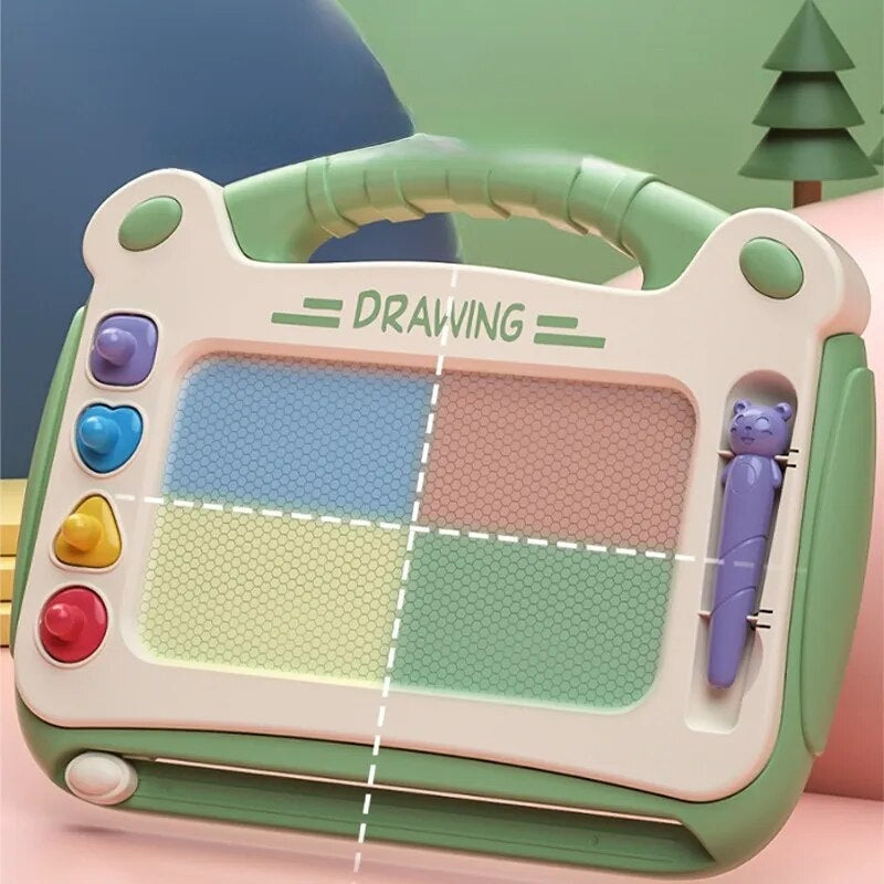 InspiDraw – Tableau de graffiti créatif pour enfants avec écran de dessin réutilisable