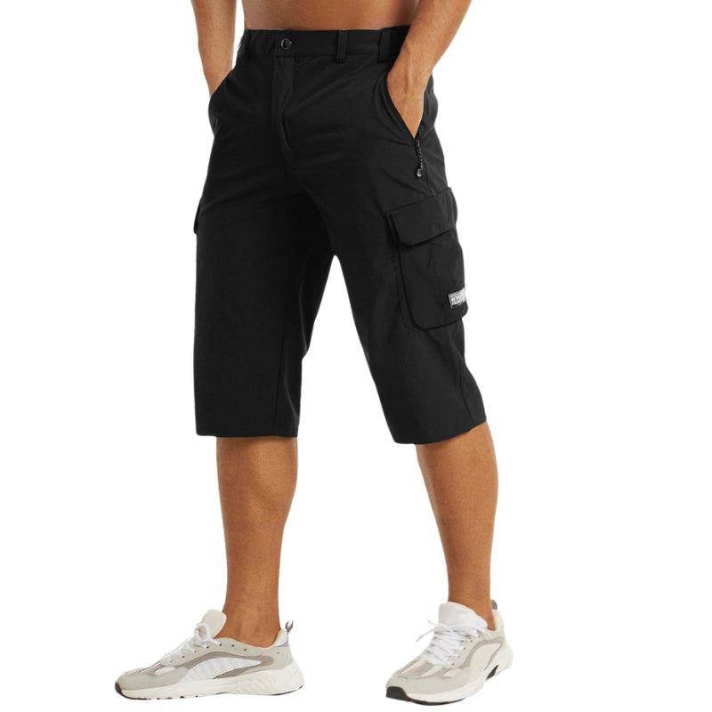 Ryan - Short Cargo Léger avec Taille Réglable