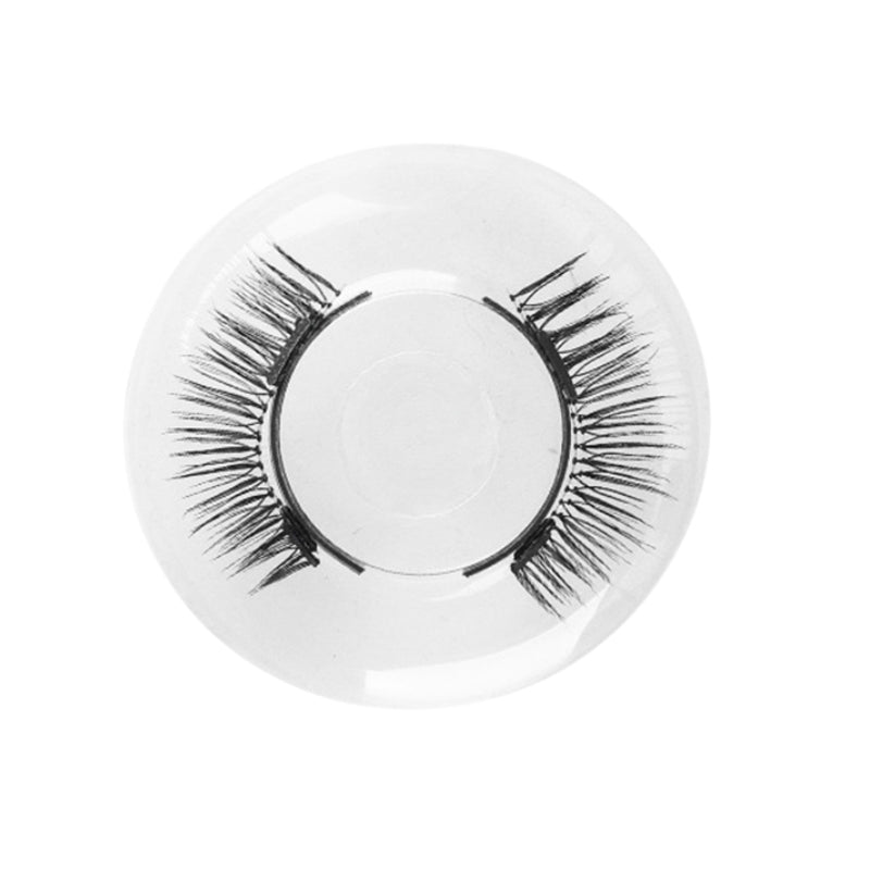 Sofia – Handgemaakt 3D Magnetisch Wimper Set met Volumineuze Zwarte Wimpers en Magnetisch Pincet