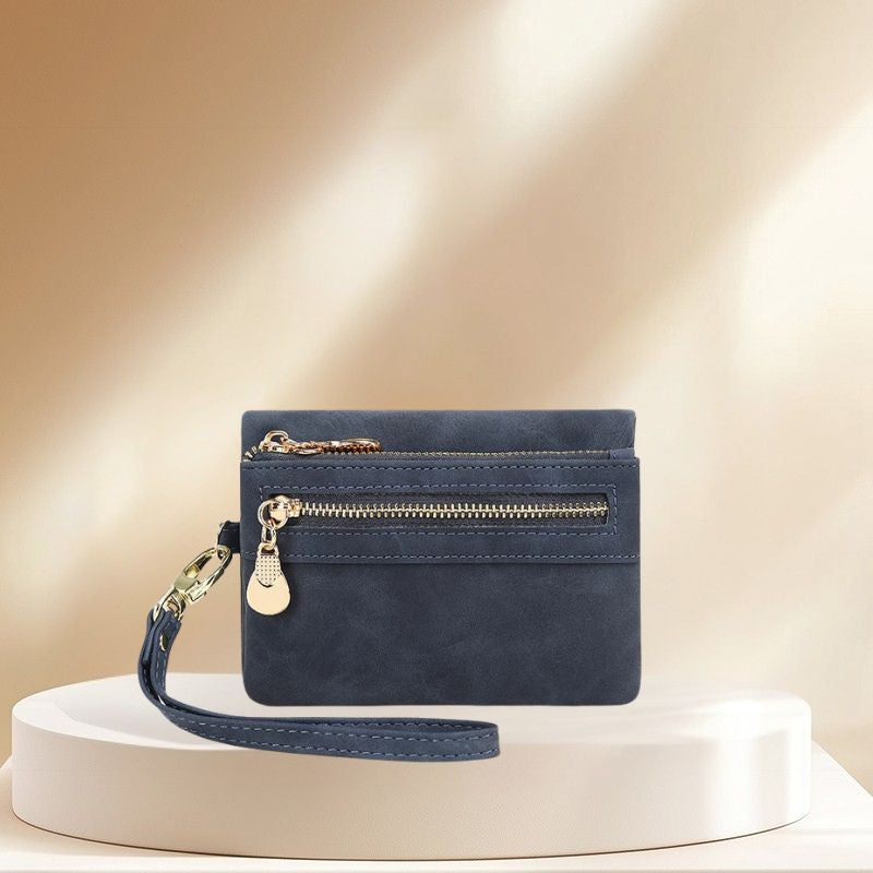 Women Zip-Around Wallet with Coin Purse & Multiple Compartments