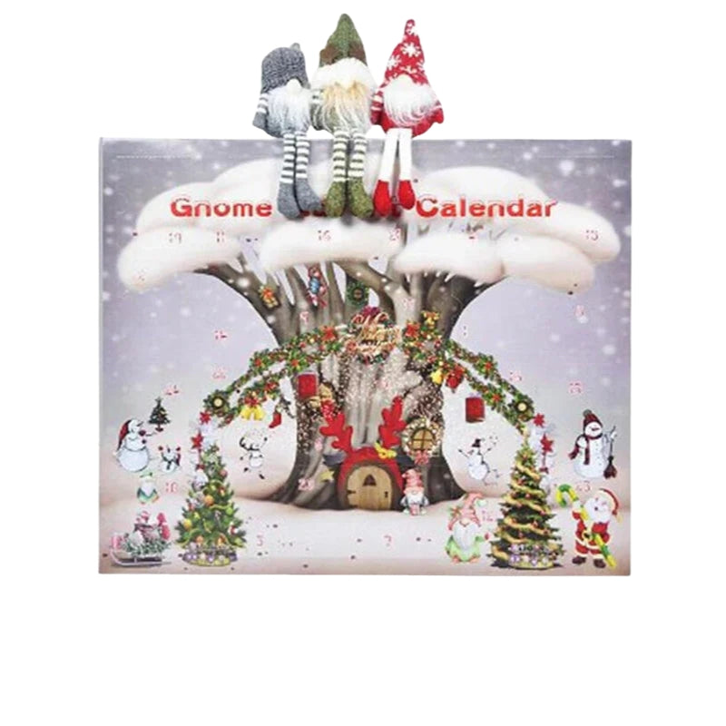 SpookyGnome – Calendar de Advent de Halloween cu surprize de pitici plușate