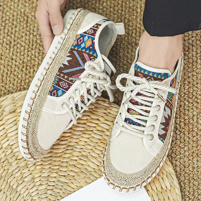 Jaxorin - Lace-Up Bohemian Shoes | Non-Slip Sole for Safe Walking | Casual Daily Wear | Sizes 39–45