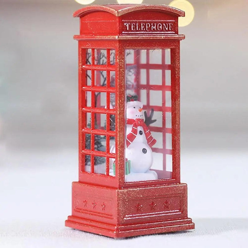 LightCabin - Telefooncel Sculptuur met LED Licht voor Decoratieve Presentatie