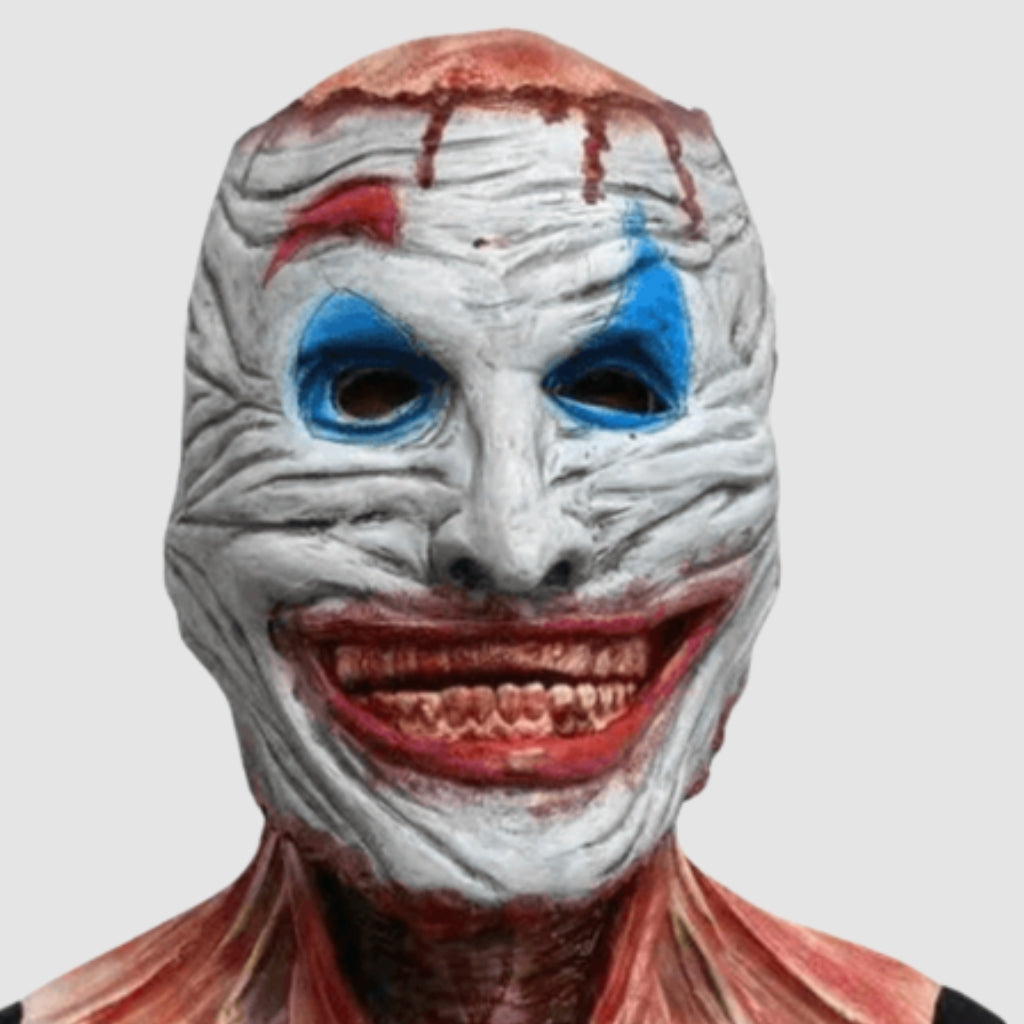 TerrorSkin – Halloween maska na odliepanie s vrstveným dizajnom a pohyblivou čeľusťou