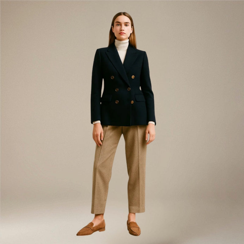 Freya – Chaussures à talons bas avec bout pointu et antidérapantes