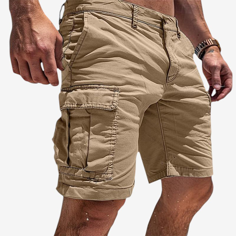 Grant – Shorts cargo multi-poches à coupe ample