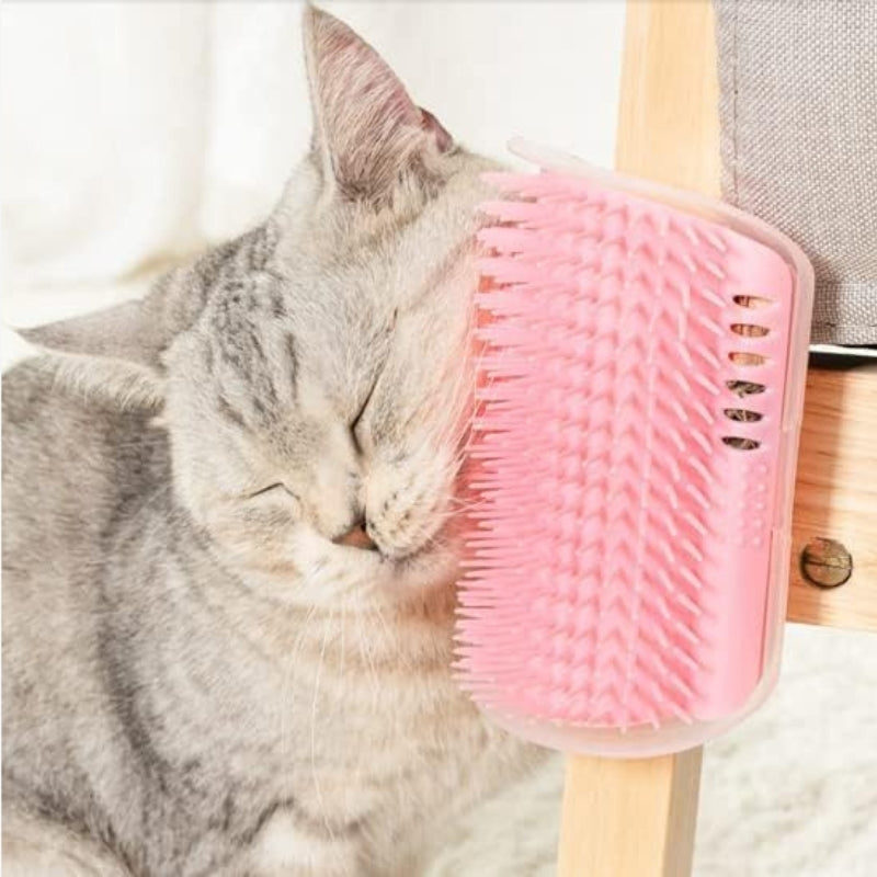 PurrBrush - Spazzola per Gatti con Design a U per Autopulizia