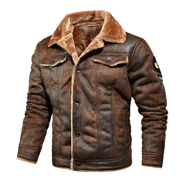 Amry - Manteau chic avec col plié pour une élégance sans effort