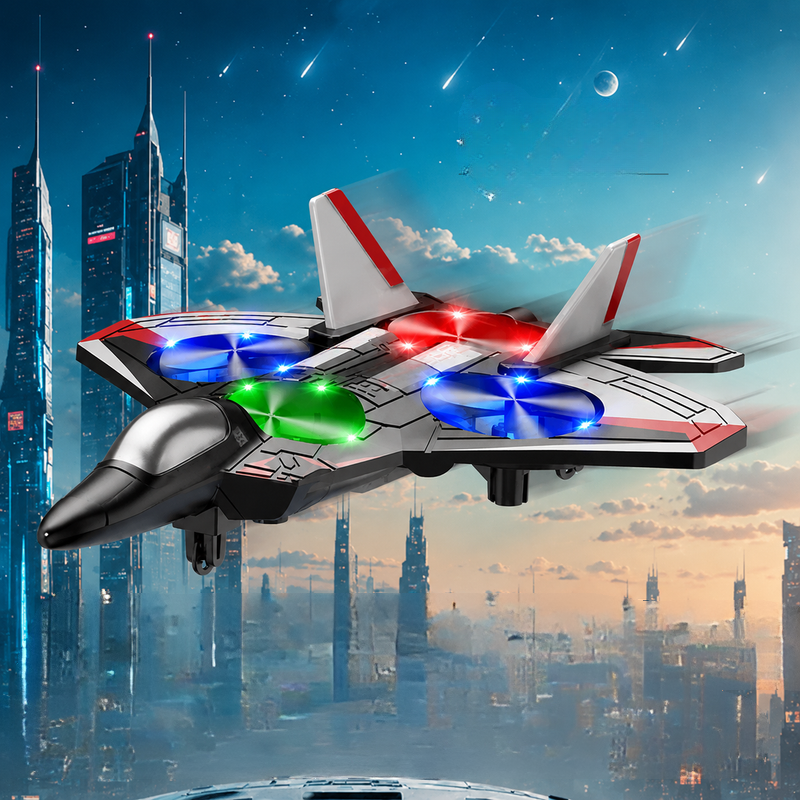 JetFlip - Jet giocattolo radiocomandato con acrobazie a 360°