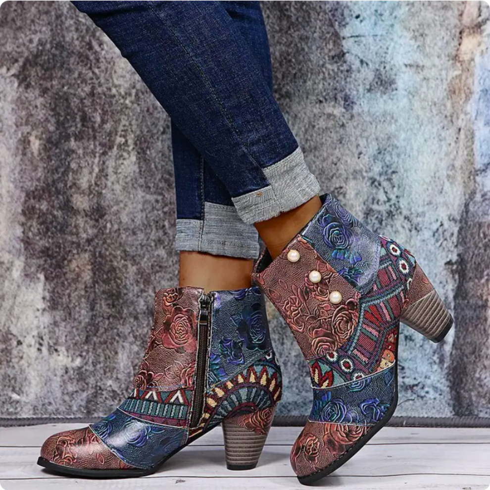 Sophia - Bottes étanches à la mode avec semelles antidérapantes