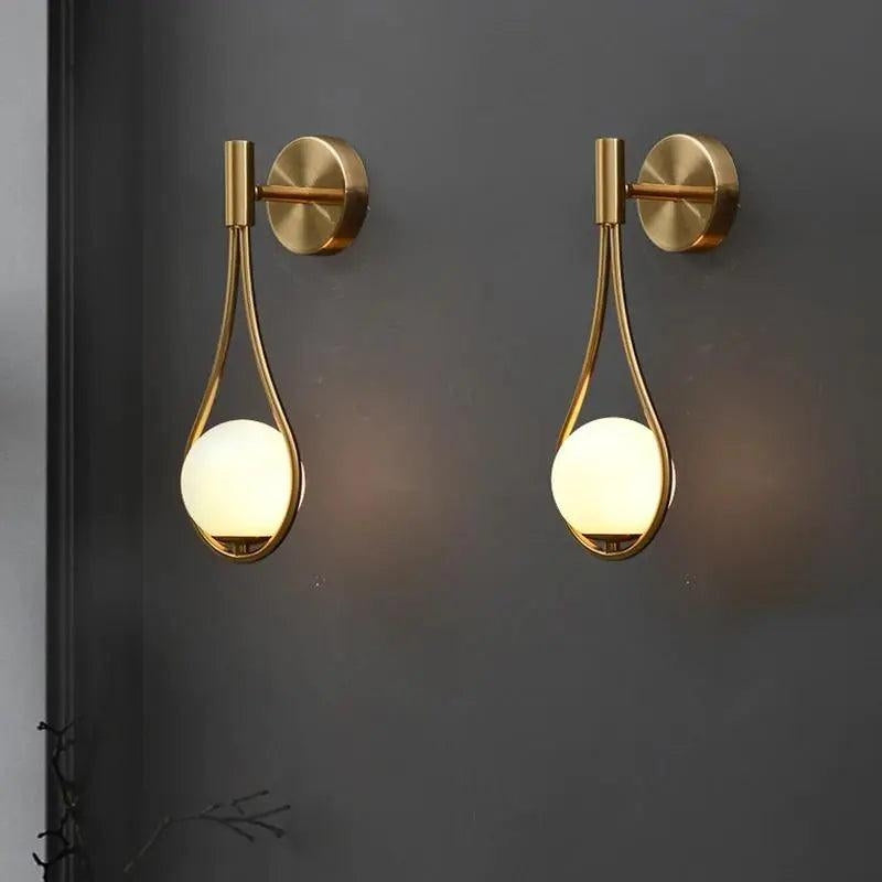 LumiBall – LED Wall Lamp with Ball Inspiration for Atmospheric Lighting