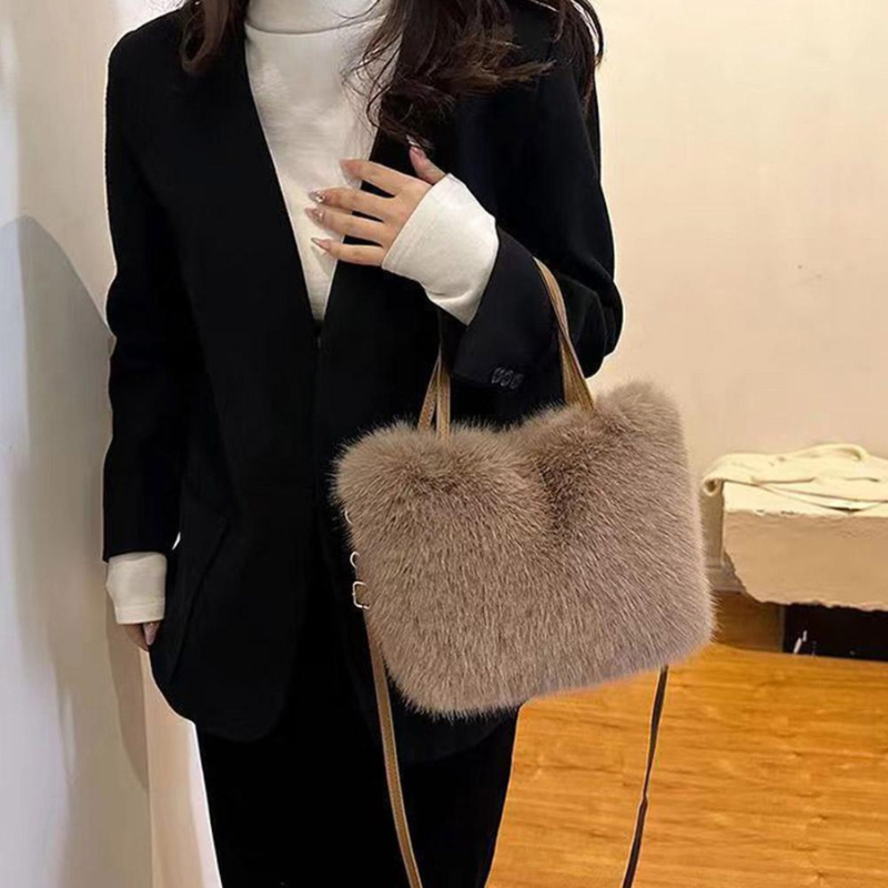 Kessira – Sac à main avec poignées et bandoulière | Bandoulière amovible et réglable pour port polyvalent | Accessoire simple pour tous les jours | Taille standard | Beige, Kaki