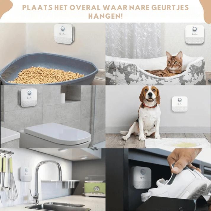 PurrPure™ - Slimme Deodorant Voor Kattenbakvulling