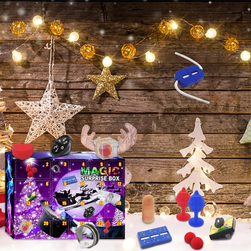 MagicJoy – Kouzelný adventní kalendář s kreativními vánočními hračkami