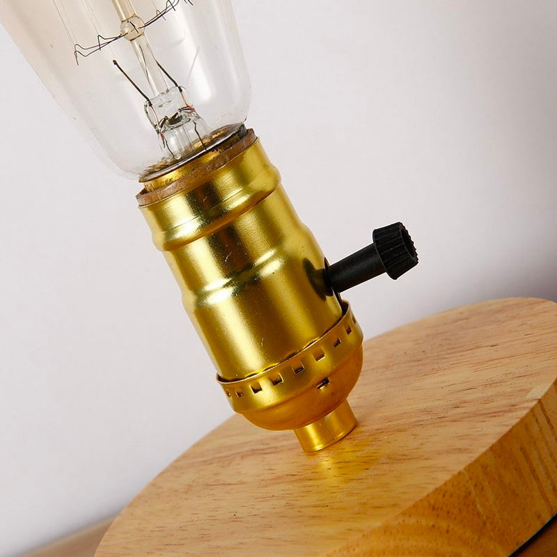 OakCraft – Lampă de masă LED din lemn