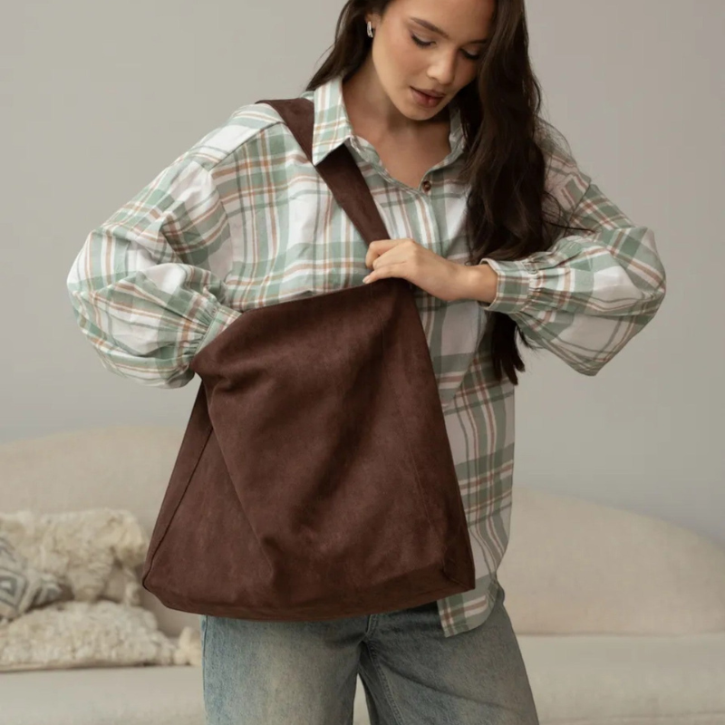 Violet – Borsa tote con scomparto con zip