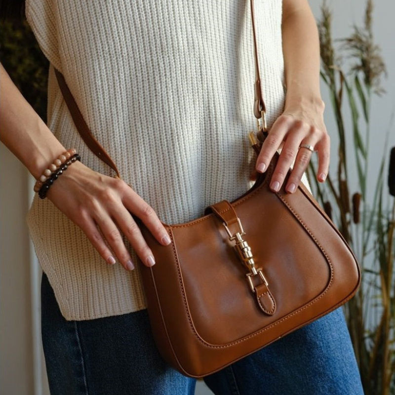 Liana – Sac à bandoulière avec sangle réglable et fermeture à boucle
