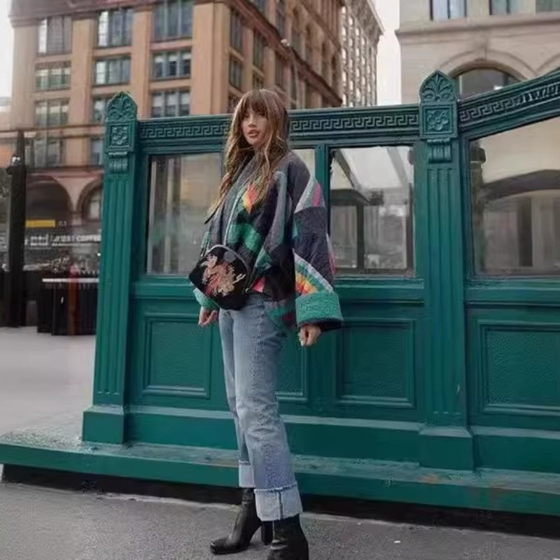 Emily - Palton cu mâneci lungi și deschidere frontală
