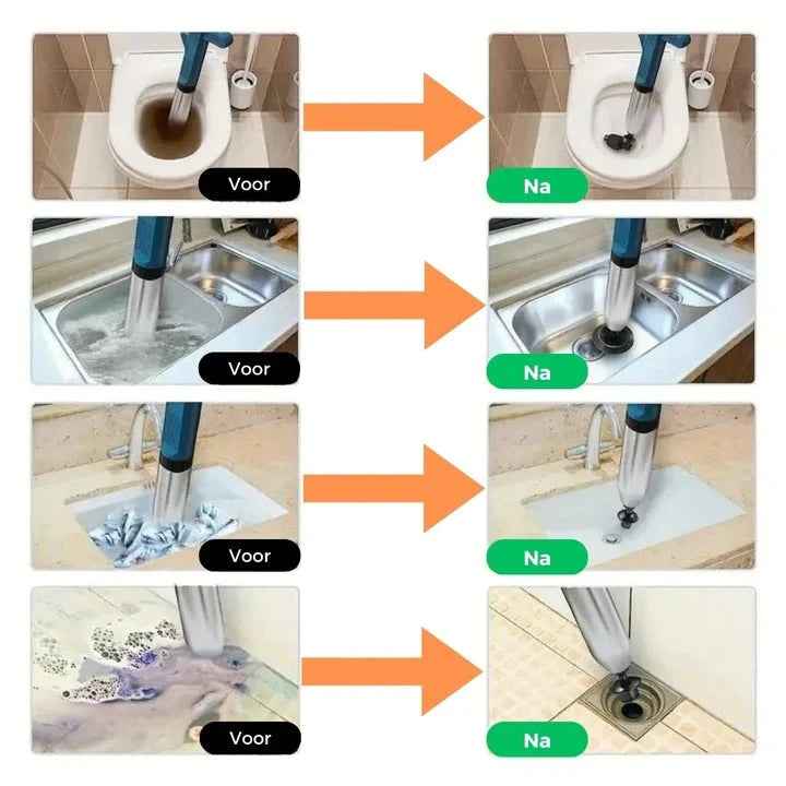 TurboFlow™ - The Easiest Drain Cleaner