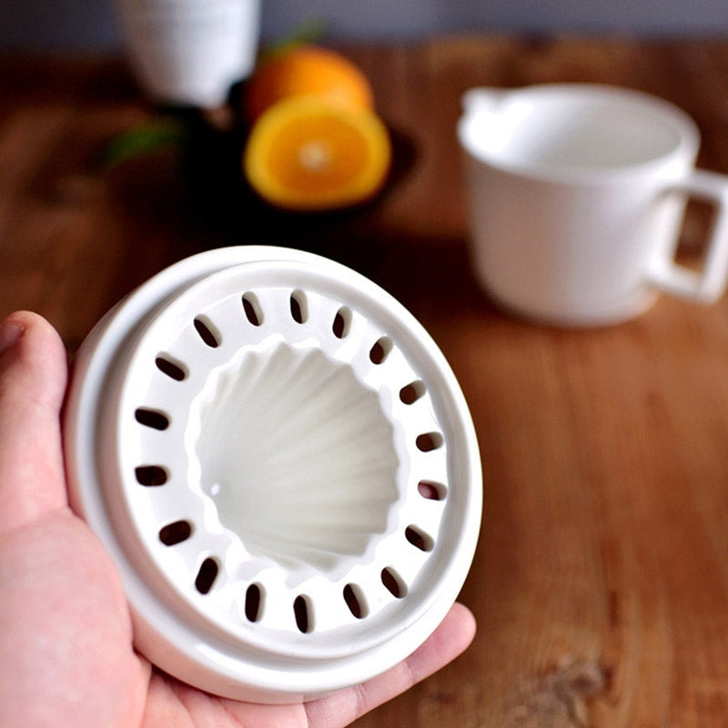 JuiceEase – Bicchiere manuale per centrifuga con coperchio rimovibile