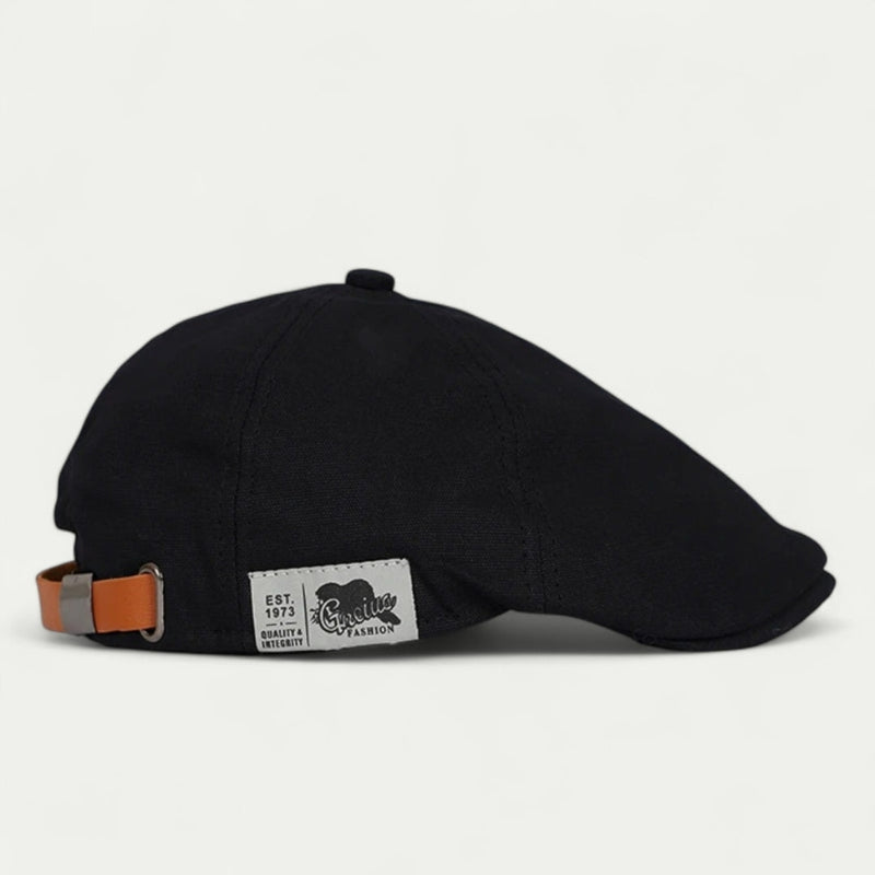 Hudson – Classic flat cap and short peak