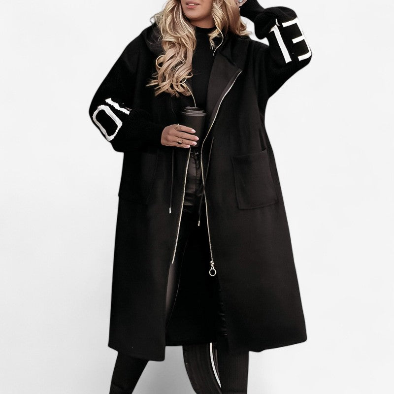 Aylin – Patchwork Jacket with Long Sleeves