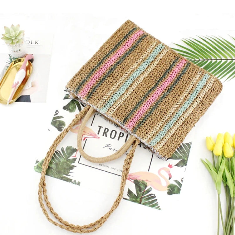 Nicole – Borsa tote con chiusura con zip e manici