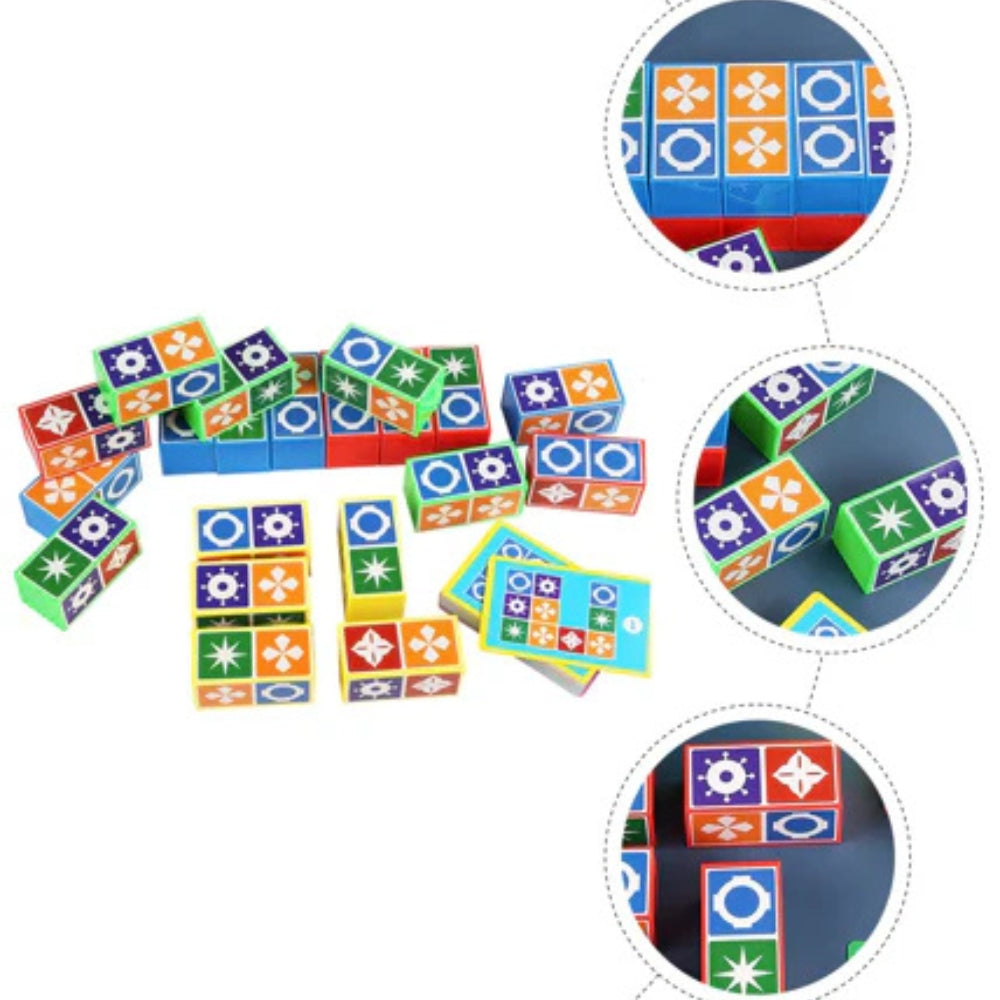 StackLogic – Joc distractiv de puzzle cu modele și cuburi stivuibile pentru toate vârstele