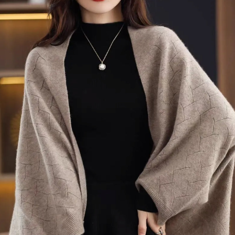 Whitney – Maglione con maniche lunghe e design con spalle scoperte
